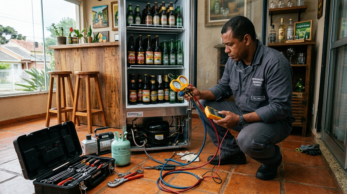 Técnico de refrigeração comercial perto de mim em Aracaju‑SE